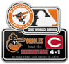 1970 World Series Commemorative Pin - Orioles vs. Reds
