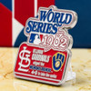 1982 World Series Commemorative Pin - Cardinals vs. Brewers