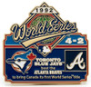 1992 World Series Commemorative Pin - Braves vs. Yankees