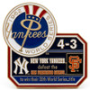 1962 World Series Commemorative Pin - Yankees vs. Giants