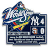 1998 World Series Commemorative Pin - Yankees vs. Padres