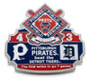 1909 World Series Commemorative Pin - Pirates vs. Tigers
