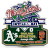 1989 World Series Commemorative Pin - A's vs. Giants
