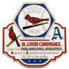 1931 World Series Commemorative Pin - Cardinals vs. Athletics