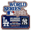 1981 World Series Commemorative Pin - Dodgers vs. Yankees