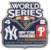 2009 World Series Commemorative Pin - Yankees vs. Phillies