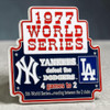 1977 World Series Commemorative Pin - Yankees vs. Dodgers