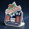 1987 World Series Commemorative Pin - Twins vs. Cardinals
