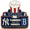 1952 World Series Commemorative Pin - Yankees vs. Dodgers
