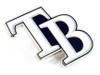 Tampa Bay Rays "TB" Secondary Logo Pin