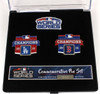 2018 World Series Match Up Pin Set - Dodgers vs. Red Sox - Limited 2,018