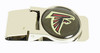 Atlanta Falcons Money Clip - Silver