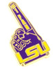 LSU Tigers #1 Fan Pin