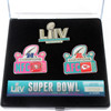 Super Bowl LIV (54) Head To Head Pin Set - 49ers vs. Chiefs - Limited 5,000