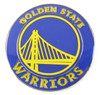 Golden State Warriors Logo Pin - Blue