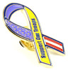 Support Our Troops Patriotic Ribbon Pin #2