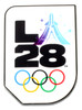 Los Angeles 2028 Olympics Space Travel "A" Logo Pin