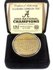 Alabama 2009 BCS Championship Commemorative Game Coin - Limited Edition