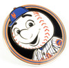 New York Mets Mr. Met Mascot Pin - Round