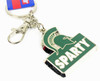 Michigan State Sparty Key Chain