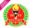 Beijing 2022 Olympics Official Torch Pin - Limited Edition 1,000