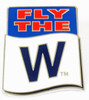 Chicago Cubs "Fly The W" Pin