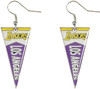 Los Angeles Lakers Pennant Earrings