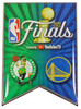 Boston Celtics vs. Golden State Warriors NBA Finals Dueling Pin