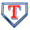 Texas Rangers Home Plate Pin