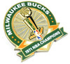 Milwaukee Bucks 1971 NBA Champions Pin - Limited 1,000