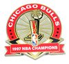 Chicago Bulls 1997 NBA Champions Pin - Limited 1,000