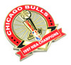 Chicago Bulls 1997 NBA Champions Pin - Limited 1,000