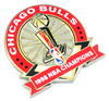 Chicago Bulls 1998 NBA Champions Pin - Limited 1,000