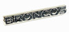 Denver Broncos Wordmark Pin