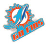 Miami Dolphins Slogan Pin