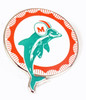Miami Dolphins Vintage Retro Pin