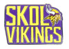 Minnesota Vikings Slogan Pin