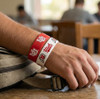 Utah Utes Wide Wristbands (2 Pack)