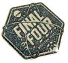 2023 Men's Final Four Glitter Two-Tone Logo Pin