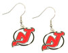 New Jersey Devils Dangler Earrings