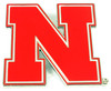 Nebraska Grande Logo Pin - 2"