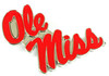 Mississippi Ole Miss Grande Logo Pin - 2"