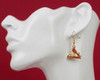 St. Louis Cardinals Earrings - Gold