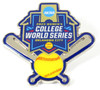 2023 Women's College World Series Cross Bats Pin