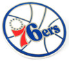 Philadelphia 76ers Vintage Logo Pin - 1978