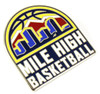 Denver Nuggets Mile-High Basketball Pin