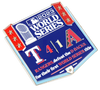 2023 World Series Commemorative Pin - Rangers vs. D-Backs Limited 1,000