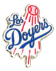 Los Doyers Logo Pin