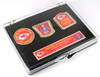 Kansas City Chiefs Super Bowl LVIII Three-Piece Collector Pin Set - Limited