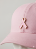 Pink Ribbon Awareness Pin - Breast Cancer Pin - 1.25"